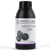 Фотополимерная смола HARZ Labs Industrial ABS Resin, черный (0,5 кг)