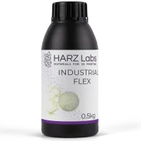 Фотополимерная смола HARZ Labs Industrial Flex, натуральный (0,5 кг)