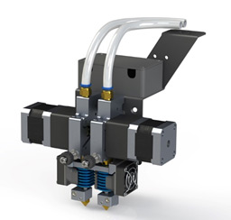 2 экструдера с нагревом до 420 °C 2 экструдера с нагревом до 420 °C