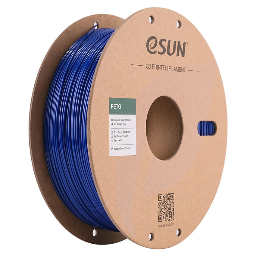 Катушка PETG-пластика ESUN 1.75 мм 1кг., синяя (PETG175SU1/PETG175U1P1)