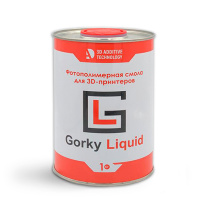 Фотополимерная смола Gorky Liquid Dental Castable, синяя (1 кг)