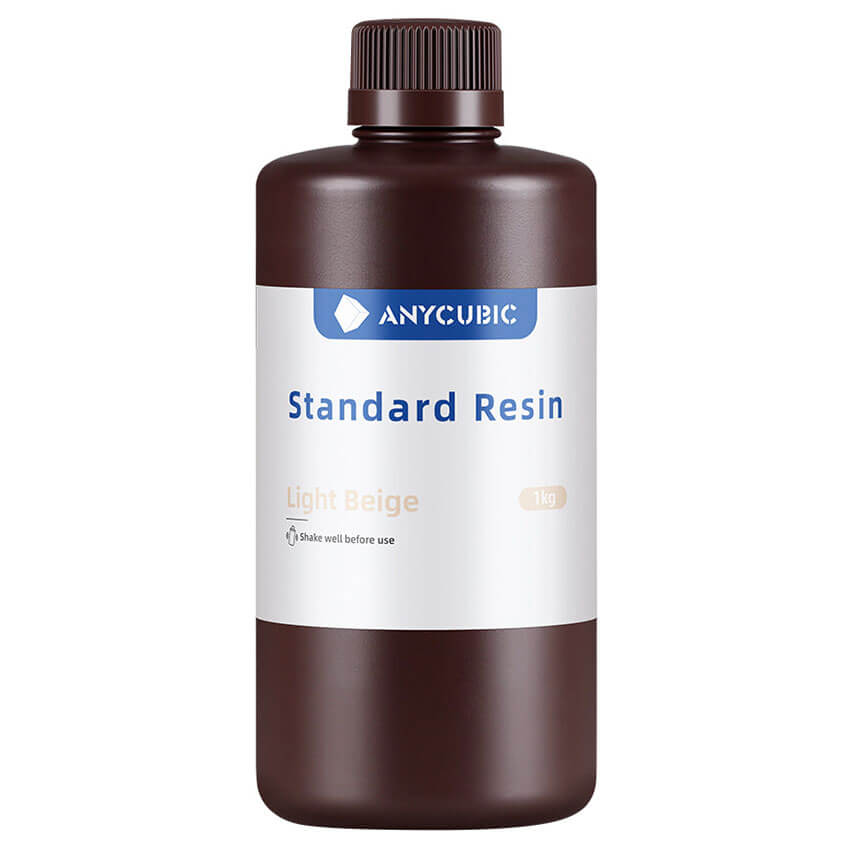 Фотополимерная смола Anycubic Standard, светло-бежевая (1 кг)