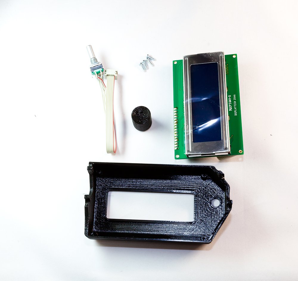 LCD дисплей для 3D принтера Felix с пластиковым корпусом