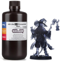 Фотополимерная смола Elegoo ABS-Like Resin V3.0 Colored, дымчато-черная (1 кг)