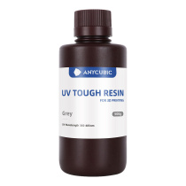 Фотополимерная смола Anycubic Flexible Tough Resin, серая (0,5 кг)