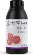 Фотополимер HARZ Labs Dental Pink, розовый (0,5 кг)