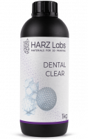 Фотополимерная смола HARZ Labs Dental Clear, прозрачный (1000 гр)