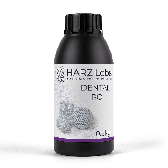 Фотополимер HARZ Labs Dental RO белый (0.5 кг)