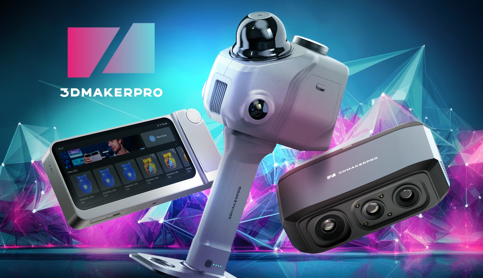 Обзор 3Д-сканеров 3DMakerPro: от хобби до профессионального сканирования пространств