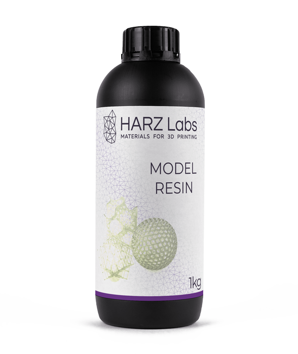 Фотополимер HARZ Labs Model Resin, прозрачный натуральный (1 кг)
