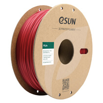 Катушка PLA+ пластика ESUN 1.75 мм 1кг., ярко-красная (PLA+175FR1/PLA+175O-FR1P1)
