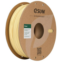 Катушка PLA-Wood пластика ESUN натуральная 1.75 мм 1 кг, (WOO175N05/PLA-Wood175O-PW1P1)