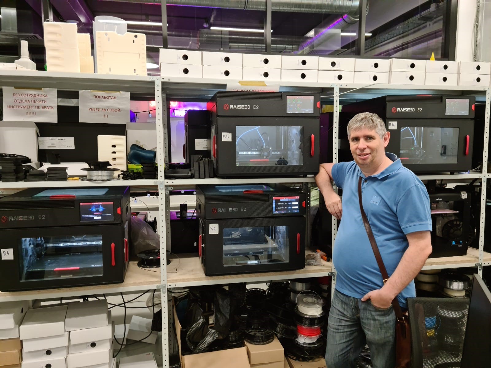 Ферма 3D-печати в компании 3D.RU Ферма 3D-печати в компании 3D.RU