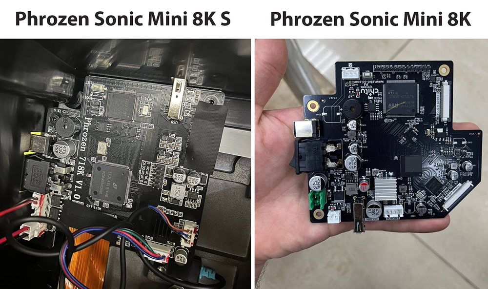 Материнская плата Phrozen Sonic Mini 8K и Phrozen Sonic Mini 8K S.jpg Материнская плата Phrozen Sonic Mini 8K и Phrozen Sonic Mini 8K S.jpg