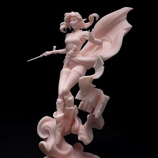 Фотополимерная смола Phrozen Aqua Ivory 4K, слоновая кость, 1 кг.