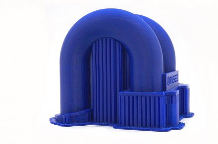 Катушка ABS-пластика Tiger3D, 1.75 мм, 1 кг, синяя