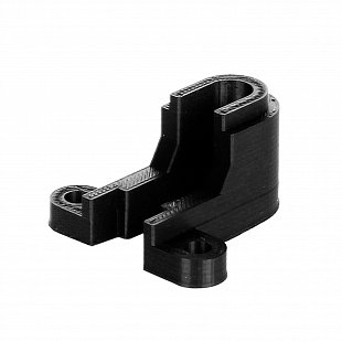 Катушка ABS-FR пластика ESUN 1.75 мм 1кг, черная (ABS-FR175B1Y1)