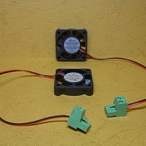 Кулер экструдера для 3D принтера Myriwell HL-300A с соединительным проводом 0,3 м (FD2440103S1)