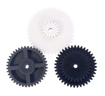 Катушка PA6-GF пластика Bambu Lab 1.75 мм 1 кг, белая (72102)