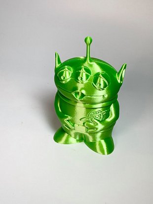 Катушка eSilk PLA-пластика ESUN 1.75 мм 1кг., желтая (eSilk-PLA175Y1)