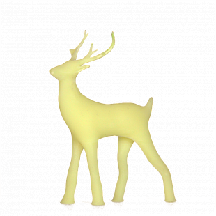 Фотополимер HARZ Labs ART Glow Resin, светящийся зеленый (1 кг)