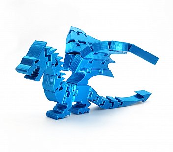 Катушка eSilk PLA-пластика ESUN 1.75 мм 1кг., синяя (eSilk-PLA175U1)