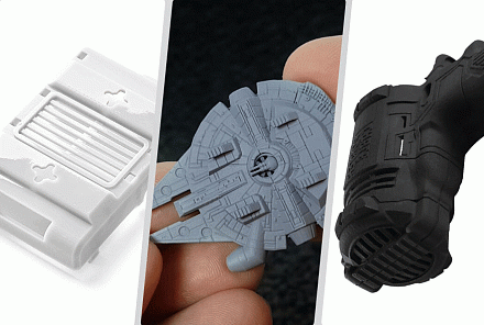 Фотополимерная смола Anycubic Flexible Tough Resin, серая (0,5 кг)