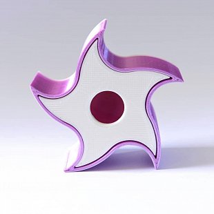 Катушка пластика ePLA-Silk Esun, 1.75 мм 1 кг, фиолетовая