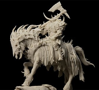 Фотополимерная смола Elegoo Water Washable Resin 8K, ваниль (1 кг)