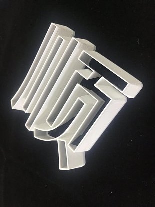 3D принтер Flashforge AD1 Channel Letter