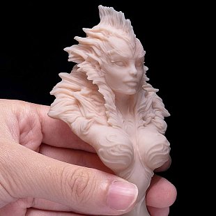 Фотополимерная смола Phrozen Aqua Ivory 4K, слоновая кость, 1 кг.