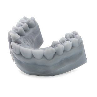 Фотополимерная смола HARZ Labs Dental Model Light Grey, светло-серый (1 кг)