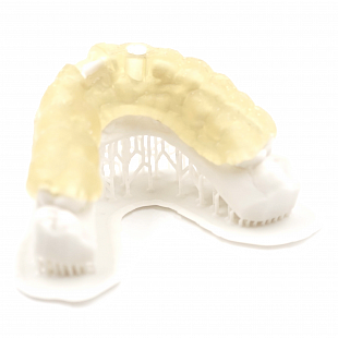 Фотополимерная смола HARZ Labs Dental Yellow Clear PRO, прозрачный желтый (1000 гр)