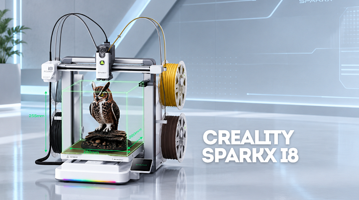 Creality SPARKX i8. Одно сопло, которое подвинуло тулченджеры